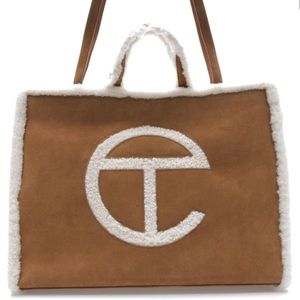 Telfar x ugg large tote bag with straps